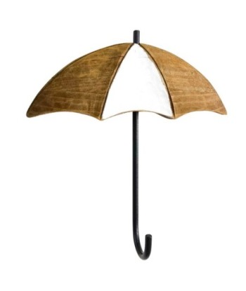 ORIGEN Home Decor - Percha paraguas 1 pomo  Adorno Pared | Percheros Marrón - 20x5x20 cm