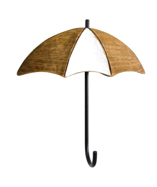 ORIGEN Home Decor - Percha paraguas 1 pomo  Adorno Pared | Percheros Marrón - 20x5x20 cm