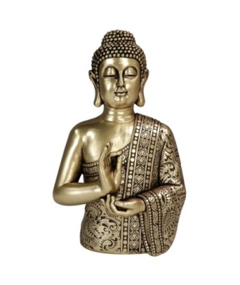 ORIGEN Home Decor - Figura Buda  Figuras | Budas Dorado - 23x10x14 cm
