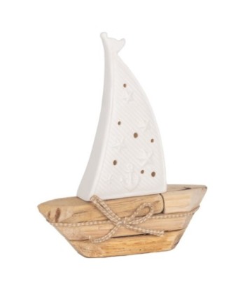 Barco Velero LED Decorativo para Iluminar Espacios, Lámpara de Sobremesa Original y Moderna para el Hogar
