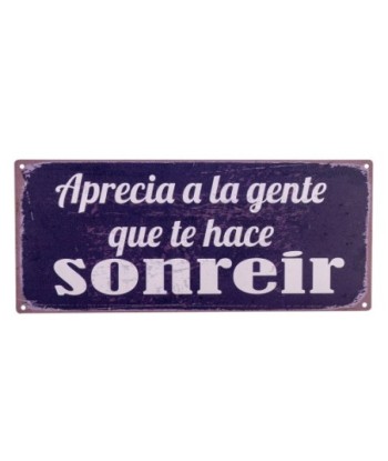 ORIGEN Home Decor - Adorno Pared Frases Vida  Adorno Pared | Placas Metal Negro - 13x0x31 cm