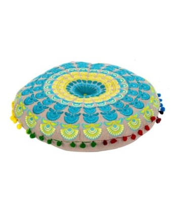 ORIGEN Home Decor - Cojín   Textil Hogar | Cojines Y Caminos Azul - 8x40x40 cm