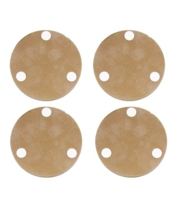 ORIGEN Home Decor - Posavasos Buda Pack 4 Unidades Cocina | Salvamanteles Marrón - 0x10x10 cm