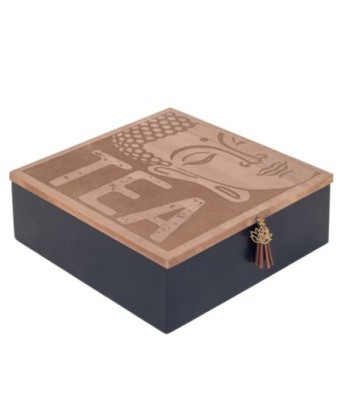 ORIGEN Home Decor - Organizador Té Tea  Cocina | Te Marrón - 7x20x20 cm