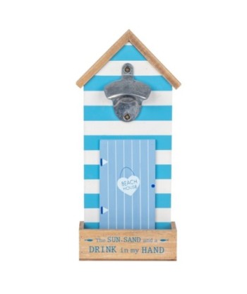 ORIGEN Home Decor - Abridor botellas beach house  Cocina | Abrebotellas Azul - 30x5x14 cm
