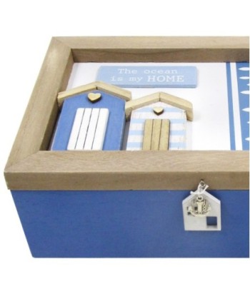 ORIGEN Home Decor - Organizador Té Beach  Cocina | Te Azul - 8x16x24 cm