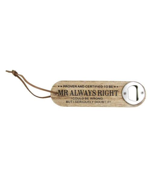 ORIGEN Home Decor - Abridor botellas  Cocina | Abrebotellas Marrón - 1x4x16 cm