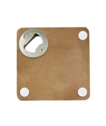 ORIGEN Home Decor - Abridor botellas beer  Cocina | Abrebotellas Marrón - 1x10x10 cm