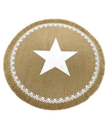 ORIGEN Home Decor - Salvamantel estrella  Cocina | Salvamanteles Marrón - 0x38x38 cm