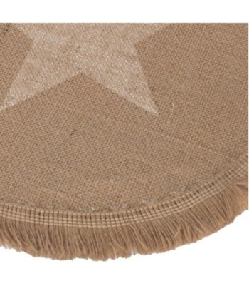 ORIGEN Home Decor - Salvamantel estrella  Cocina | Salvamanteles Marrón - 0x38x38 cm
