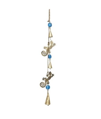 ORIGEN Home Decor - Colgante Lagarto  Decoracion | Colgantes Metal Dorado - 56x0x0 cm