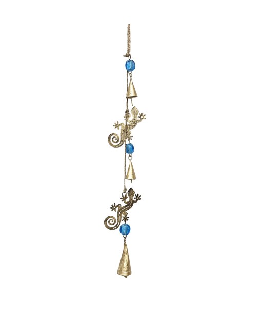 ORIGEN Home Decor - Colgante Lagarto  Decoracion | Colgantes Metal Dorado - 56x0x0 cm