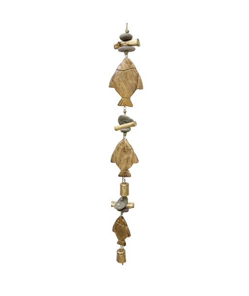 ORIGEN Home Decor - Colgante peces  Decoracion | Colgantes Marrón - 70x8x11 cm