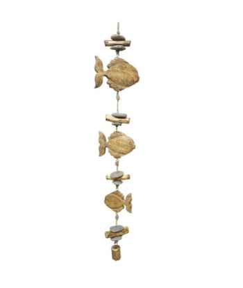 ORIGEN Home Decor - Colgante peces  Decoracion | Colgantes Marrón - 70x8x15 cm