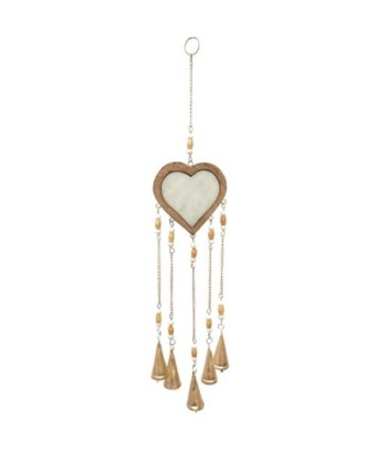 ORIGEN Home Decor - Colgante Corazón  Decoracion | Colgantes Dorado - 60x2x11 cm