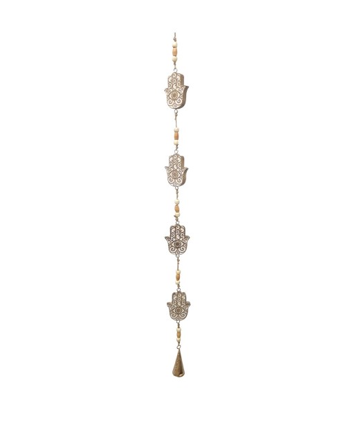 ORIGEN Home Decor - Colgante mano fátima  Decoracion | Colgantes Marrón - 90x3x6 cm