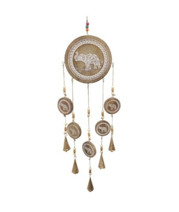 ORIGEN Home Decor - Colgante elefante  Decoracion | Colgantes Marrón - 90x3x20 cm