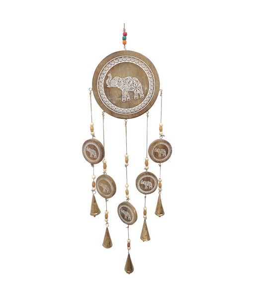 ORIGEN Home Decor - Colgante elefante  Decoracion | Colgantes Marrón - 90x3x20 cm