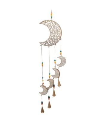 ORIGEN Home Decor - Adorno Luna  Decoracion | Colgantes Blanco - 100x3x17 cm