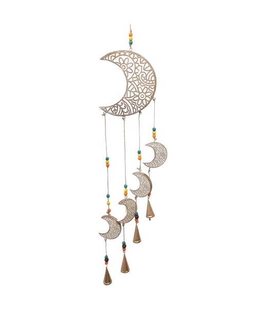 ORIGEN Home Decor - Adorno Luna  Decoracion | Colgantes Blanco - 100x3x17 cm