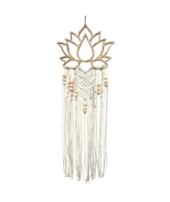 ORIGEN Home Decor - Adorno Flor lotto  Decoracion | Colgantes Blanco - 80x3x30 cm