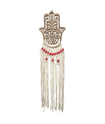 ORIGEN Home Decor - Adorno Mano Fatima  Decoracion | Colgantes Blanco - 80x2x20 cm