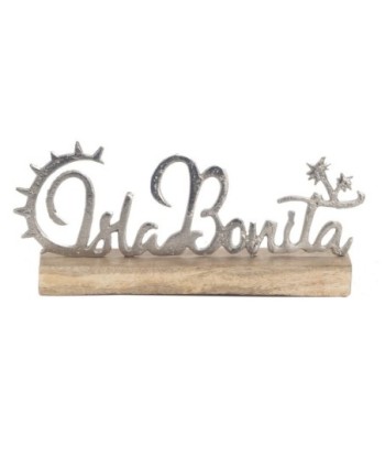 ORIGEN Home Decor - Adorno mesa isla bonita  Figuras | Varios Plateado - 11x6x28 cm