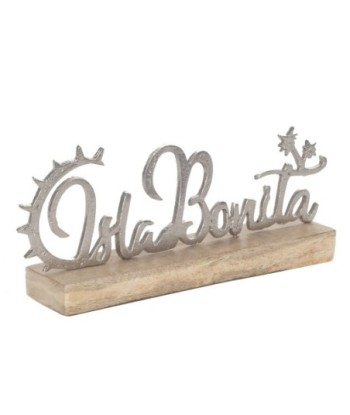 ORIGEN Home Decor - Adorno mesa isla bonita  Figuras | Varios Plateado - 11x6x28 cm