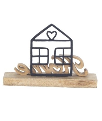 ORIGEN Home Decor - Adorno mesa home-casa  Figuras | Varios Negro - 17x6x25 cm
