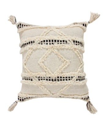 ORIGEN Home Decor - Cojín   Textil Hogar | Cojines Y Caminos Blanco - 12x45x45 cm