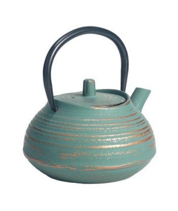 ORIGEN Home Decor - Tetera  Cocina | Te Azul - 8x11x13 cm