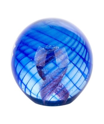 ORIGEN Home Decor - Pisapapel  Regalo | Pisapapeles Azul - 10x10x10 cm