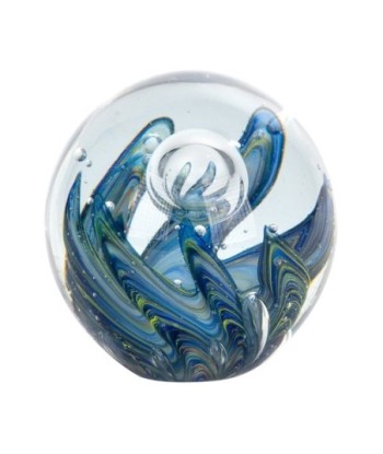 ORIGEN Home Decor - Pisapapel  Regalo | Pisapapeles Azul - 10x10x10 cm