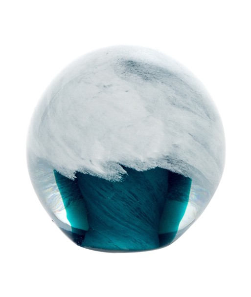 ORIGEN Home Decor - Pisapapel  Regalo | Pisapapeles Azul - 10x10x10 cm