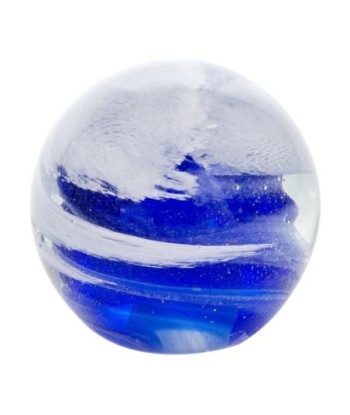 ORIGEN Home Decor - Pisapapel  Regalo | Pisapapeles Azul - 8x9x9 cm