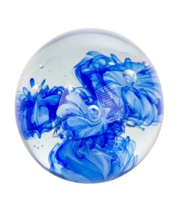 ORIGEN Home Decor - Pisapapel  Regalo | Pisapapeles Azul - 9x10x10 cm