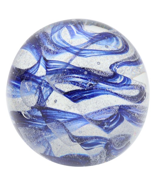 ORIGEN Home Decor - Pisapapel  Regalo | Pisapapeles Azul - 8x8x8 cm