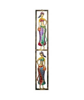 Adorno Pared Figuras Panihari, Decoración Moderna de Pared, Estilo Único para Hogar, Arte en Hojalata, Regalo