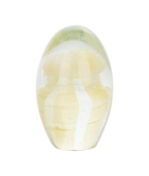 ORIGEN Home Decor - Pisapapel medusa  Regalo | Pisapapeles Amarillo - 11x7x7 cm