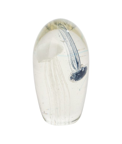 ORIGEN Home Decor - Pisapapel medusa  Regalo | Pisapapeles Transparente - 16x9x9 cm