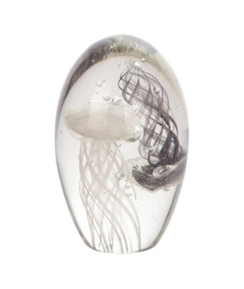 ORIGEN Home Decor - Pisapapel medusa  Regalo | Pisapapeles Transparente - 11x7x7 cm
