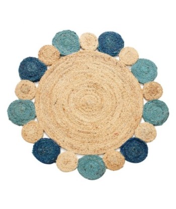 ORIGEN Home Decor - Alfombra redonda  Textil Hogar | Alfombras Marrón - 1x90x90 cm