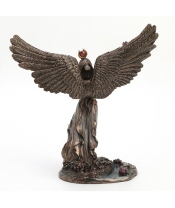 ORIGEN Home Decor - Figura Diosa Isis Egipcia  Figuras | Bronce Dorado - 26x10x28 cm