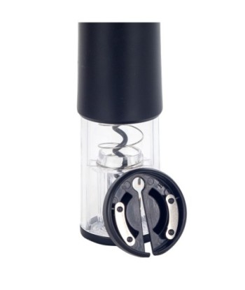 ORIGEN Home Decor - Sacacorchos con bateria  Cocina | Abrebotellas Negro - 23x5x5 cm