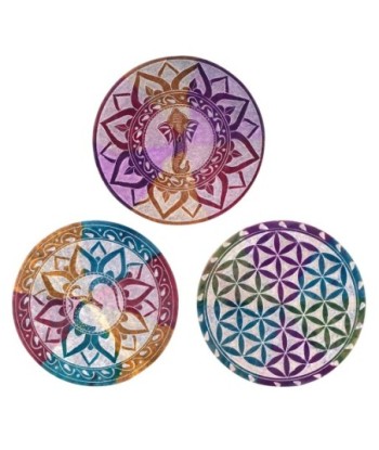 Signes Grimalt  By Sigris - Plato Incienso Pack 3 Unidades Regalo | Complementos Natura Multicolor - 0x7x7 cm
