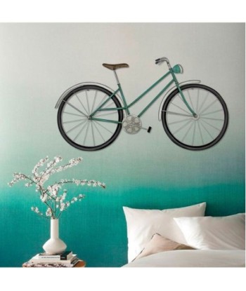 Signes Grimalt  By Sigris - Adorno Pared Bicicleta  Adorno Pared | Placas Metal Azul - 49x4x87 cm