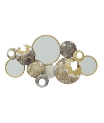 Signes Grimalt  By Sigris - Espejo abstracto  Muebles | Mueble Auxiliar Dorado - 56x6x101 cm