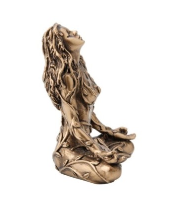 ORIGEN Home Decor - Figura Diosa Gaia-madre  Figuras | Bronce Dorado - 6x3x5 cm