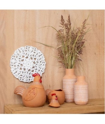 Signes Grimalt  By Sigris - Jarrón Decorativo  Decoracion | Jarrones Y Portavelas Marrón - 27x11x11 cm