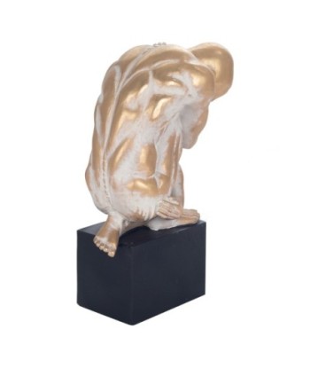 Signes Grimalt  By Sigris - Figura Hombre Desnudo  Figuras | Bronce Dorado - 31x14x24 cm